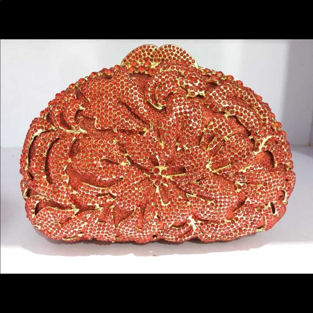 Crystallized Swarovski clutch